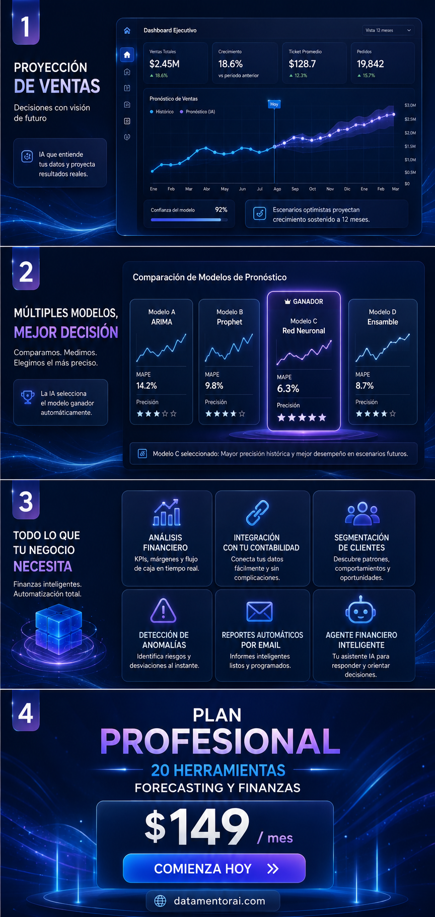 Plan Profesional DataMentorAI